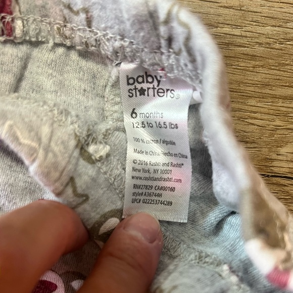 Sock Monkey 3 piece set, size 6 months - Picture 5 of 7